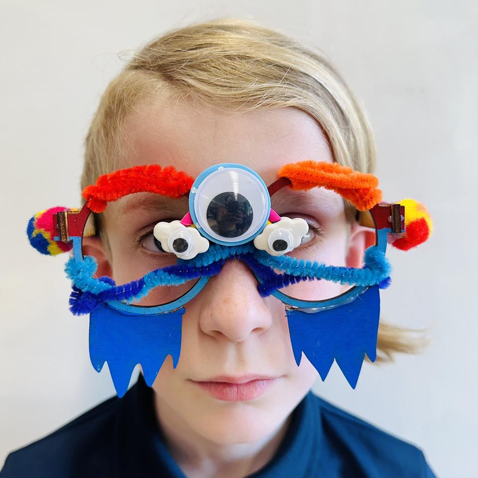 5th Grade Creates Sculptural Eyewear